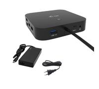 i-tec USB-C HDMI DP Docking Station with Power Delivery 65W + Universal Charger 77 W