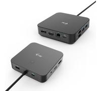 Station d'accueil double DP avec alimentation 100 W I-Tec USB-C HDMI - noir - TU