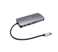 i-tec USB-C Nano Dock Métal HDMI VGA Avec LAN + Chargeur PD 100 W