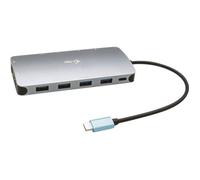 i-tec "Metal USB-C Nano 3x Display Docking Station + Power Delivery 100 W, Station d''accueil"
