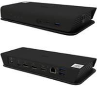 i-tec USB-C Smart Docking Station Triple Display + Power Delivery 65W - filaire - USB 3.2 Gen 1 (3.1 Gen 1) Type-C - 65 W - 3,5 mm - 10,100,1000 Mbps - noir