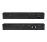 i-Tec USB-C/Thunderbolt 3 Triple Display Docking Station + Power Delivery - Station d'accueil - USB-C 3.1 / Thunderbolt 3 - HDMI, 2 x DP - 1GbE - 85 Watt - Europe