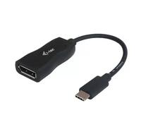 Acquisition vidéo I-tec USB-C Display Port Adapter - Adaptateur vidéo externe - USB-C 3.1 - DisplayPort - noir