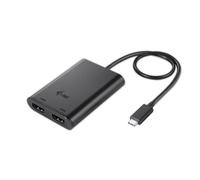 I-Tec Adaptateur vidéo USB-C 2x HDMI 4K Ultra HD 30Hz Compatible Thunderbolt 3