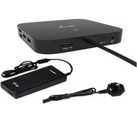 Station d'accueil de voyage USB-C - I-TEC - HDMI 4K, 2x ports USB, 1x port SD/microSD, 1x usb-c Power Delivery 60W