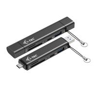i-tec USB-C/USB-A Dongle SD, TF and 2x USB (1x USB-A, 1x USB-C)