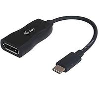 i-tec USB-C vers DisplayPort 4K Video Adaptateur 1x DisplayPort 4K Ultra HD 60 Hz pour Windows MacOS ChromeOS Thunderbolt 3 Compatible