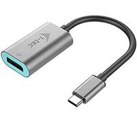 i-tec USB-C vers DisplayPort Metal Adaptateur 1x Display Port 4K 60Hz pour Windows MacOS ChromeOS Thunderbolt 3 Compatible