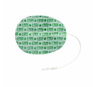 I-Tech Électrode pour électrostimulateur connexion jack 2mm de 2pcs Gris