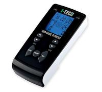 I-Tech Mio-Care Fitness, Électrostimulateur 2 Canaux Indépendants, 8 Électrodes, Écran Rétroéclairé, Max 100 mAh par Canal, 55 Programmes : 20 Médical, 15 Beauté, 20 Fitness, 500 Applications