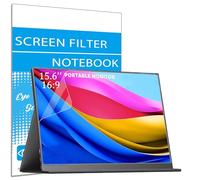 i-Tensodo Lot de 2 films protecteurs d'écran mats pour écran portable ARZOPA/MNN/KYY/VILVA/ASUS/FANGOR/ViewSonic/QQH de 15,6", filtre de protection des yeux anti-reflet