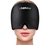 I-THERA-U Bonnet Migraine Relief Cap - 360° Surround Complet Masque Migraine Froid, Réutilisable Migraine Miracle Bonnet, Masque Anti Migraine Bandeau Migraine pour Maux de Tete et Migraine