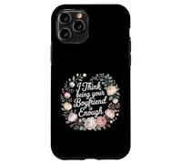 I Think Being Your Boyfriend is Enough Couple Content - Coque pour iPhone 11 Pro