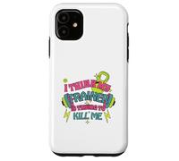 I Think My Trainer is Trying to Kill Me Funny Gym Design Coque pour iPhone 11