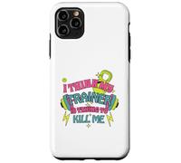 I Think My Trainer is Trying to Kill Me Funny Gym Design Coque pour iPhone 11 Pro Max