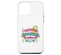I Think My Trainer is Trying to Kill Me Funny Gym Design Coque pour iPhone 12 Pro Max