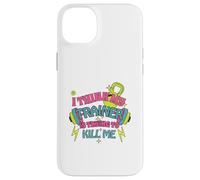 I Think My Trainer is Trying to Kill Me Funny Gym Design Coque pour iPhone 14 Plus