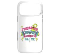 I Think My Trainer is Trying to Kill Me Funny Gym Design Coque pour iPhone 17 Pro Max