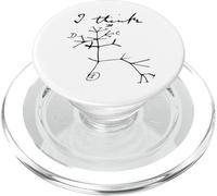 I Think Tree Life Darwin Evolution Biologie Science Professeur PopSockets PopGrip pour MagSafe