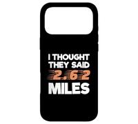 I Thought They Said 2.62 Miles Runner Funny Marathon Coque pour iPhone 17 Pro Max