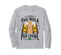 I Thought This Was A Pub Crawl St Patrick's Day Drinking Manche Longue