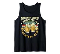 I Thought You Said Christmas Beer Funny Drinking Beer Lover Débardeur