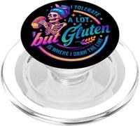 I Tolerate A Lots But Gluten is Where I Draw The Line PopSockets PopGrip pour MagSafe
