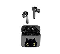 I-TOTAL® - Casque Bluetooth avec étui de Chargement, écouteurs Bluetooth, Casque sans Fil, avec Microphone/pour iPhone Samsung Huawei Xiaomi, One Plus (Cat)