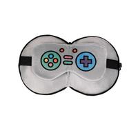 I-TOTAL ® - Coussin avec masque pour dormir, coussin refermable avec crochet de voyage (LET'S PLAY)