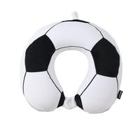 I-TOTAL - Coussin de voyage pour le cou - Support cervical doux amusant (FOOTBALL)