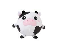 I-TOTAL® - Coussin Doux Squishy en Mousse à Mémoire de Forme 14 cm de diamètre, Squishy Pillow idéal comme Cadeau (Cow)