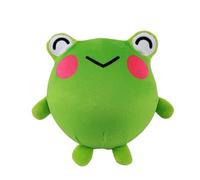 I-TOTAL® - Coussin Doux Squishy en Mousse à Mémoire de Forme 14 cm de diamètre, Squishy Pillow idéal comme Cadeau (Froggy)