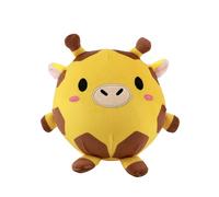 I-TOTAL® - Coussin Doux Squishy en Mousse à Mémoire de Forme 14 cm de diamètre, Squishy Pillow idéal comme Cadeau (Giraffe)