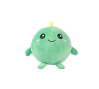 I-TOTAL® - Coussin Doux Squishy en Mousse à Mémoire de Forme 14 cm de diamètre, Squishy Pillow idéal comme Cadeau (Hello Dino)