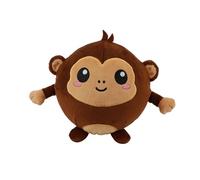 I-TOTAL® - Coussin Doux Squishy en Mousse à Mémoire de Forme 14 cm de diamètre, Squishy Pillow idéal comme Cadeau (Monkey)