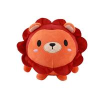 I-TOTAL® - Coussin Doux Squishy en Mousse à Mémoire de Forme 14 cm de diamètre, Squishy Pillow idéal comme Cadeau (Lion)