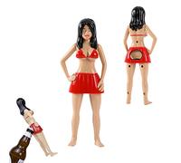 I-TOTAL ® - Drôle Décapsuleur en Plastique/Décapsuleur Funny, Parfait pour Un Cadeau Extravagant (WOMAN)