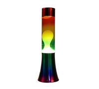 I-TOTAL® Lampe à lave Rainbow – 30 cm – base noire