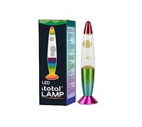 I-TOTAL® Lampe à lave LED – Résistance chauffe-cire, sans ampoule, couleurs RGB