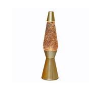 I-TOTAL - Lampe à Lave Magma & Glitter (Gold Glitter)