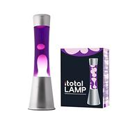 I-TOTAL - Lampe à Lave Magma/Lampe à Lave (argent blue/blanche)