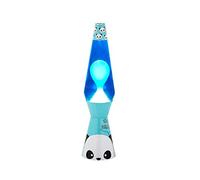 I-TOTAL – Lampe à lave Magma & Glitter Panda – Effet bulles hypnotisant, cire en mouvement