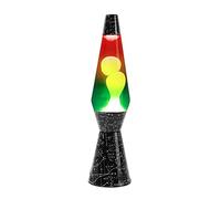 I-TOTAL® - Lampe à Lave Spaceship - Effet Bulles Hypnotisant, Design Rétro et Moderne, Lampe Décorative Colorée avec Cire en Mouvement (MATH)
