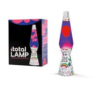 I-TOTAL Lampe à lave Magma & Glitter – Effet bulles hypnotisant, déco colorée (Unicorn)
