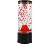 I-TOTAL Lampe Volcano ronde 30 cm Éclairage LED Rouge Design contemporain XL2684