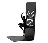 I-TOTAL® - Support de Livre Mignon en métal, Serre-Livres pour étagère/Table (Ballerina)