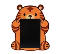 I-TOTAL - Tableau Magique avec Animal Mignon - Stylo inclus, Annulation Facile avec un Clic sur le Nez - Parfait pour les Dessins, les Griffonnages et l'Apprentissage (TIGER)