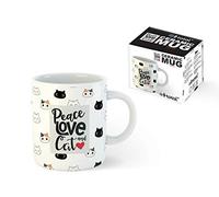 I-TOTAL® -Tasse à Café Ceramic pour café/the, capacité 300 ML (CAT)