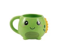I-TOTAL - Tasse en céramique Chunky, tasse à thé ou café 410 ml (HELLO DINO)