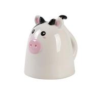 I-TOTAL® - Tasse en céramique Up & Down, tasse réversible (COW) 300 ml